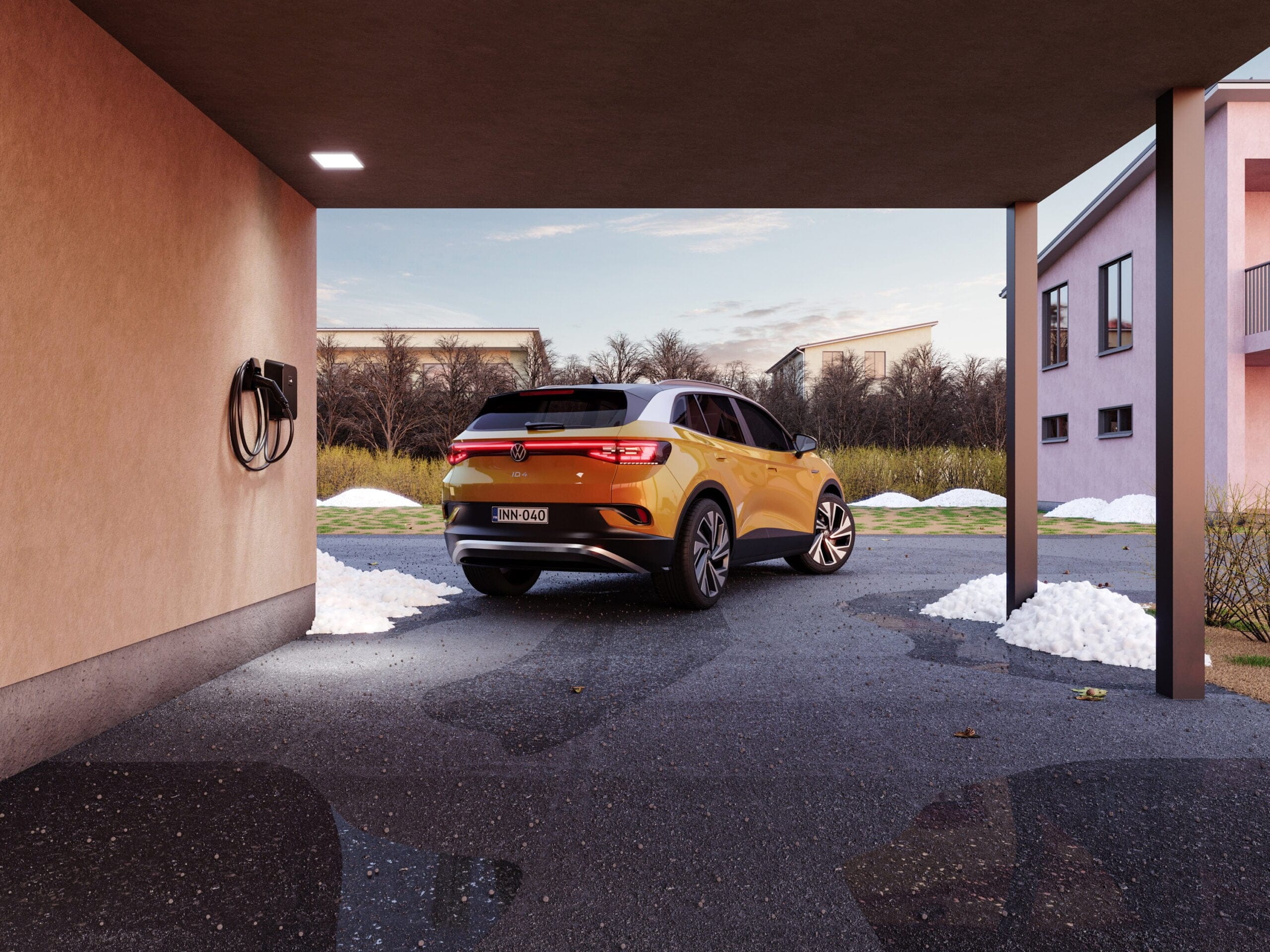 innohome charlie latausasema kiinteällä kaapelilla